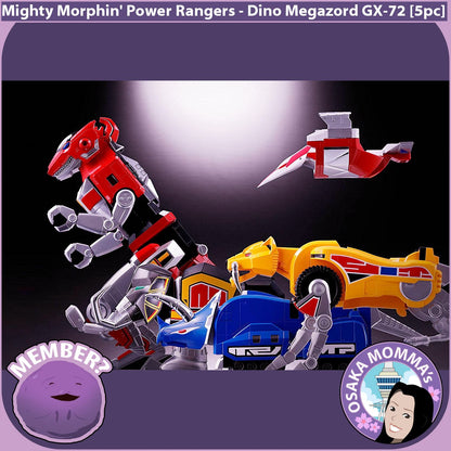 Mighty Morphin' Power Rangers Dino Megazord GX-72