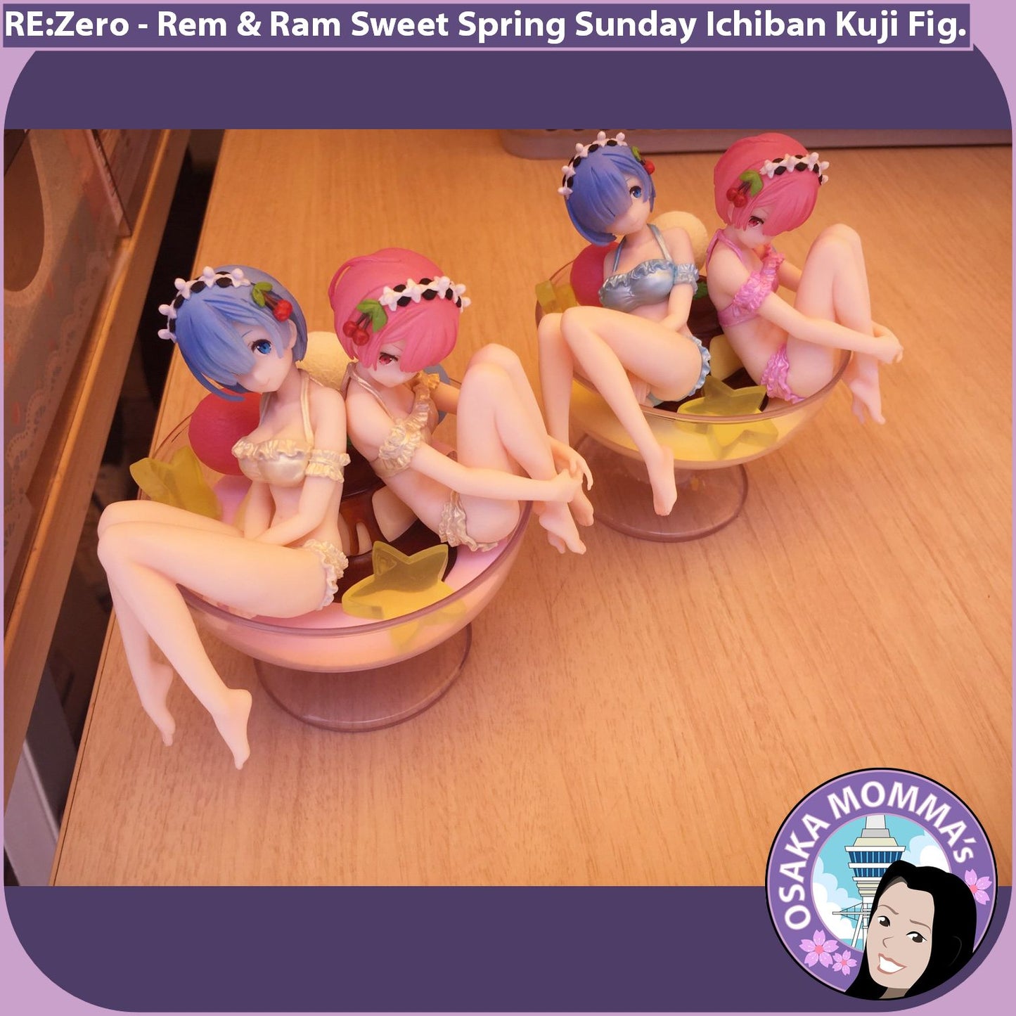 Rem and Ram Sweet Spring Sunday Figures