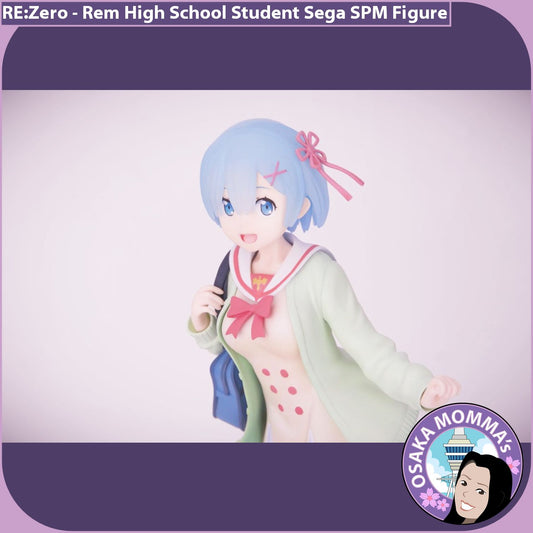 Rem High School Student Sega SPM Figure