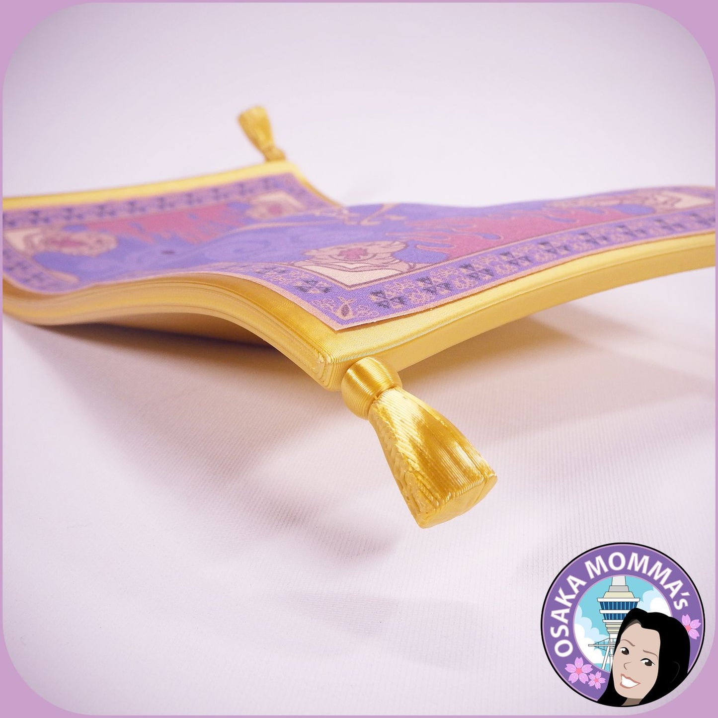 Aladdin & Jasmine Qposket Handmade Flying Carpet Set