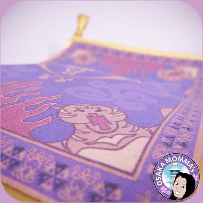 Aladdin & Jasmine Qposket Handmade Flying Carpet Set