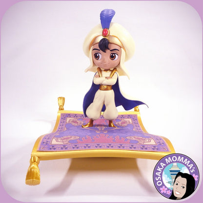 Aladdin & Jasmine Qposket Handmade Flying Carpet Set