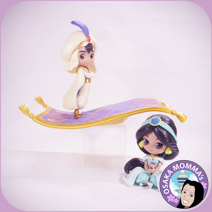 Aladdin & Jasmine Qposket Handmade Flying Carpet Set