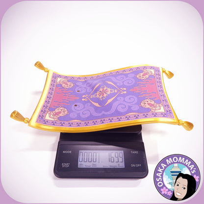 Aladdin & Jasmine Qposket Handmade Flying Carpet Set