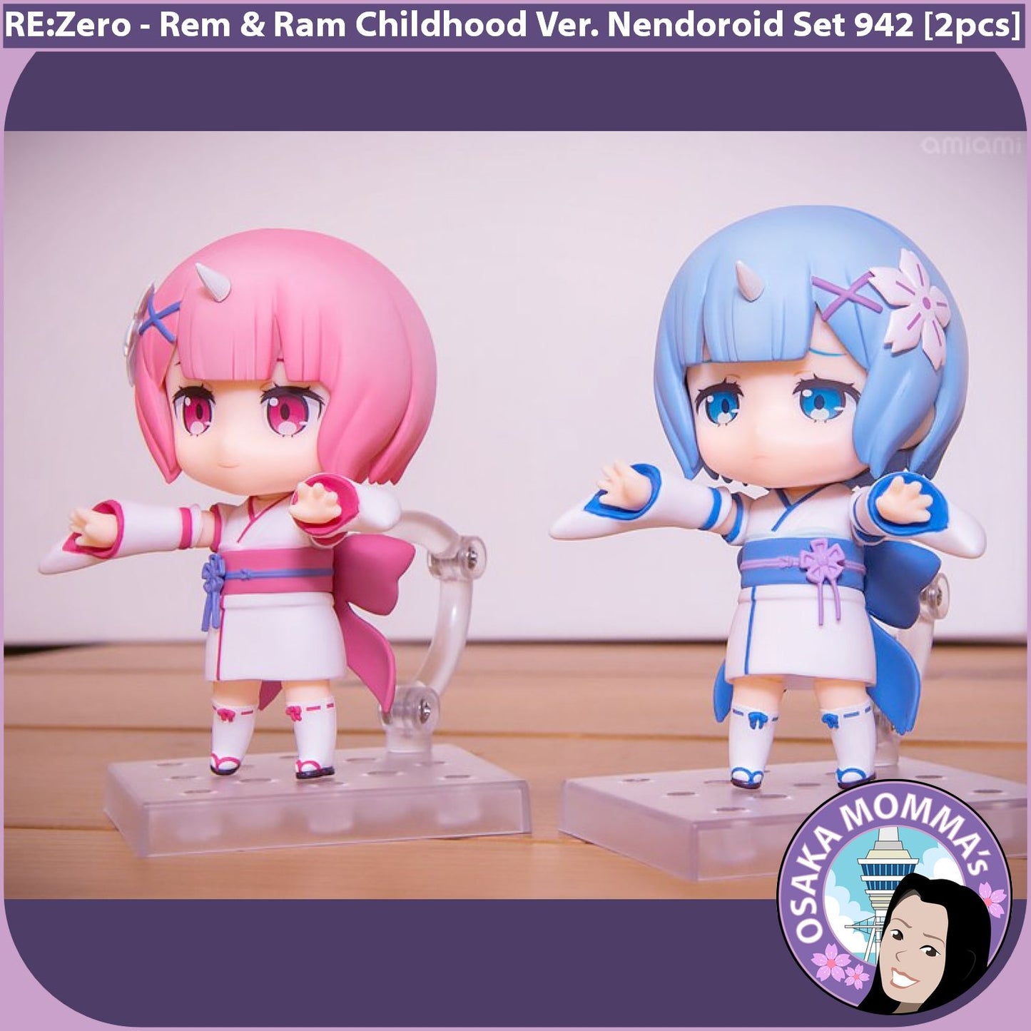 Rem & Ram Childhood Ver. Nendoroid Set 942