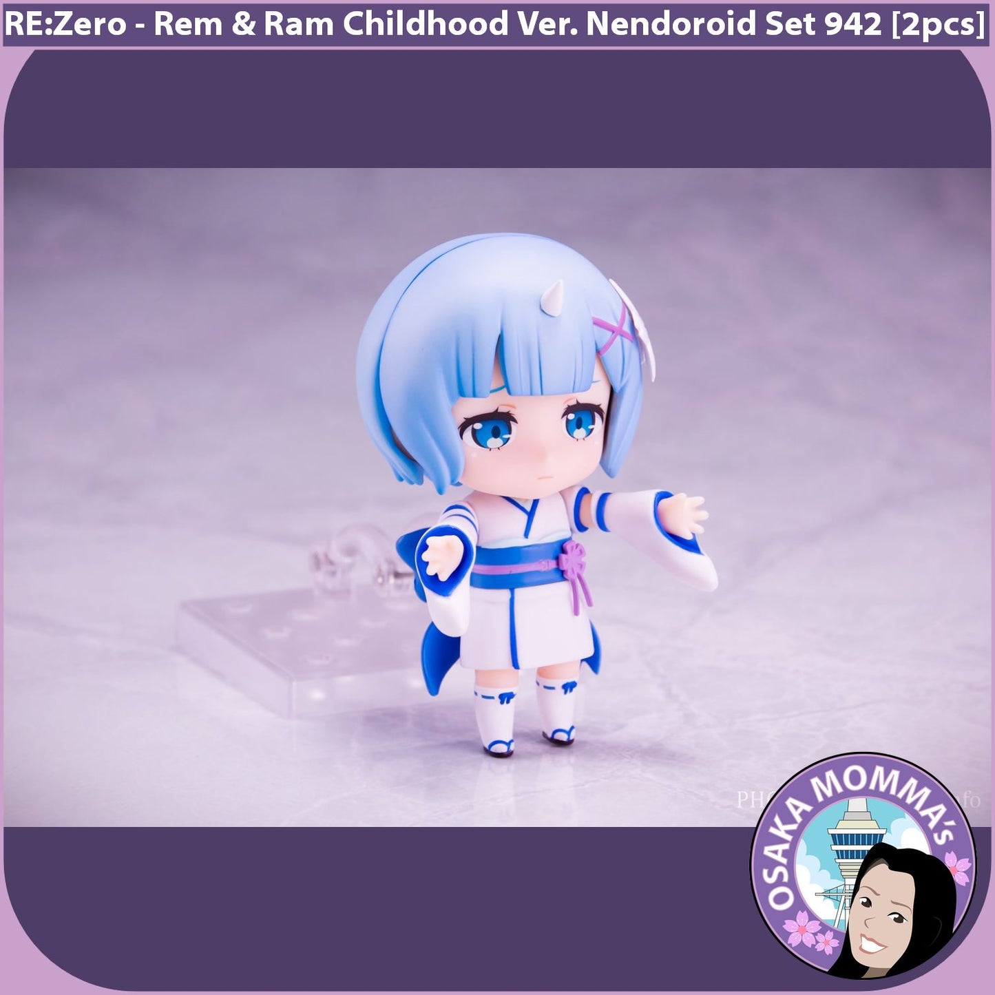 Rem & Ram Childhood Ver. Nendoroid Set 942