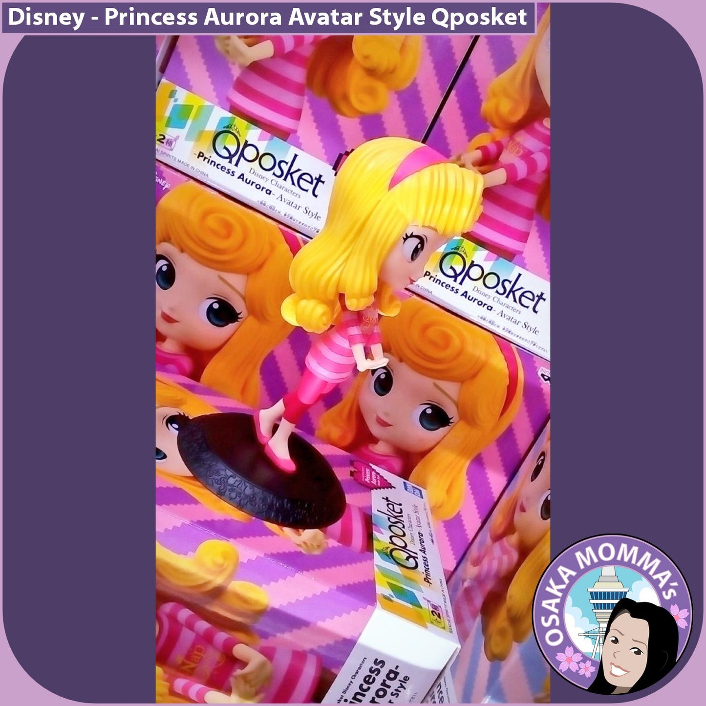 Princess Auroura Avatar Style Qposket Figure