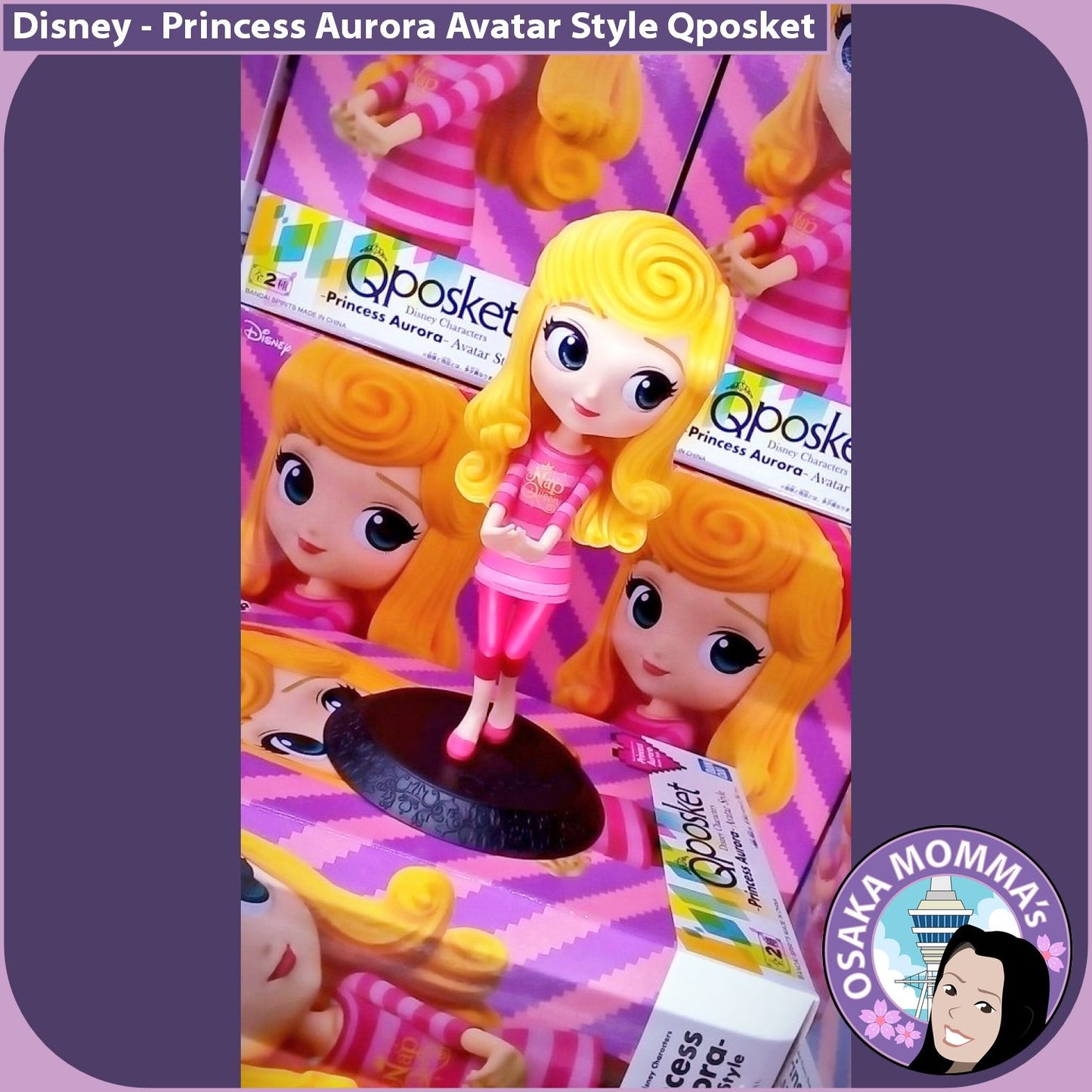 Princess Auroura Avatar Style Qposket Figure