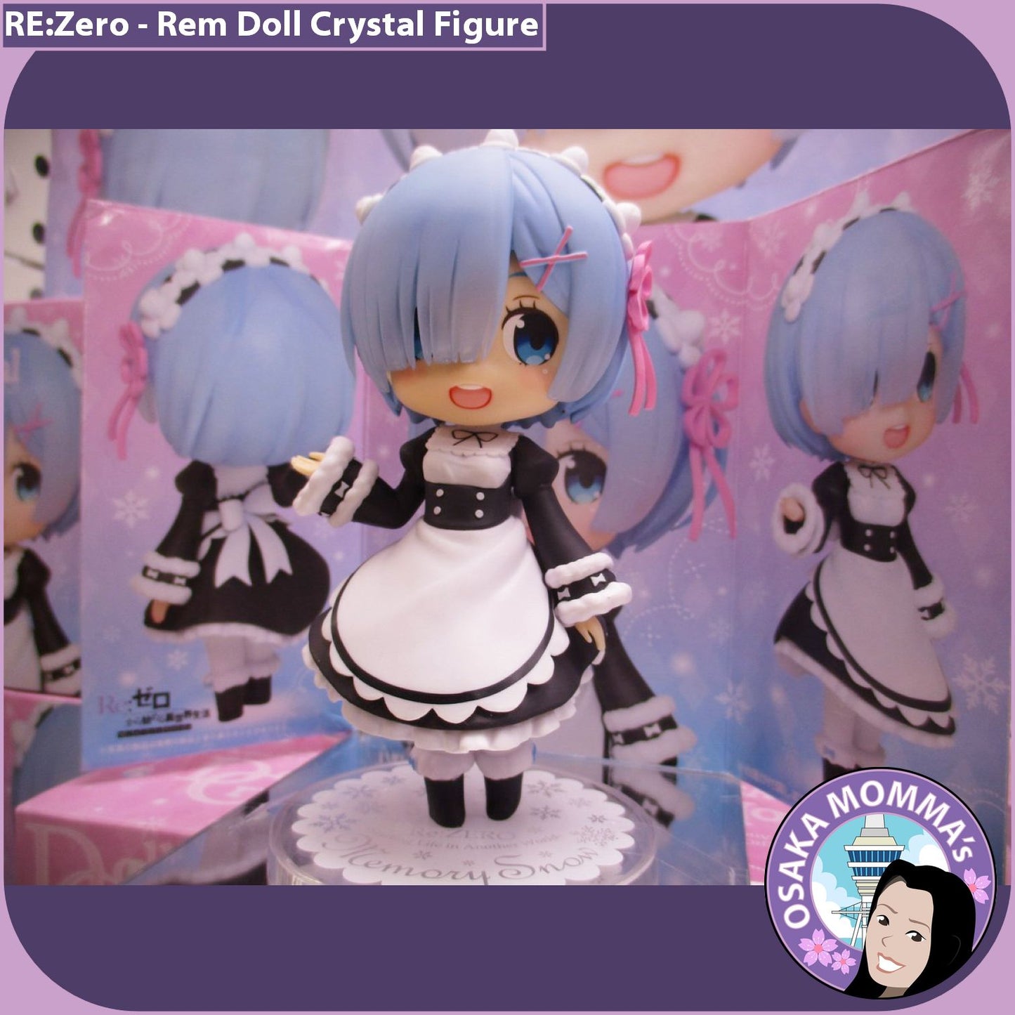 Rem Doll Crystal Figure