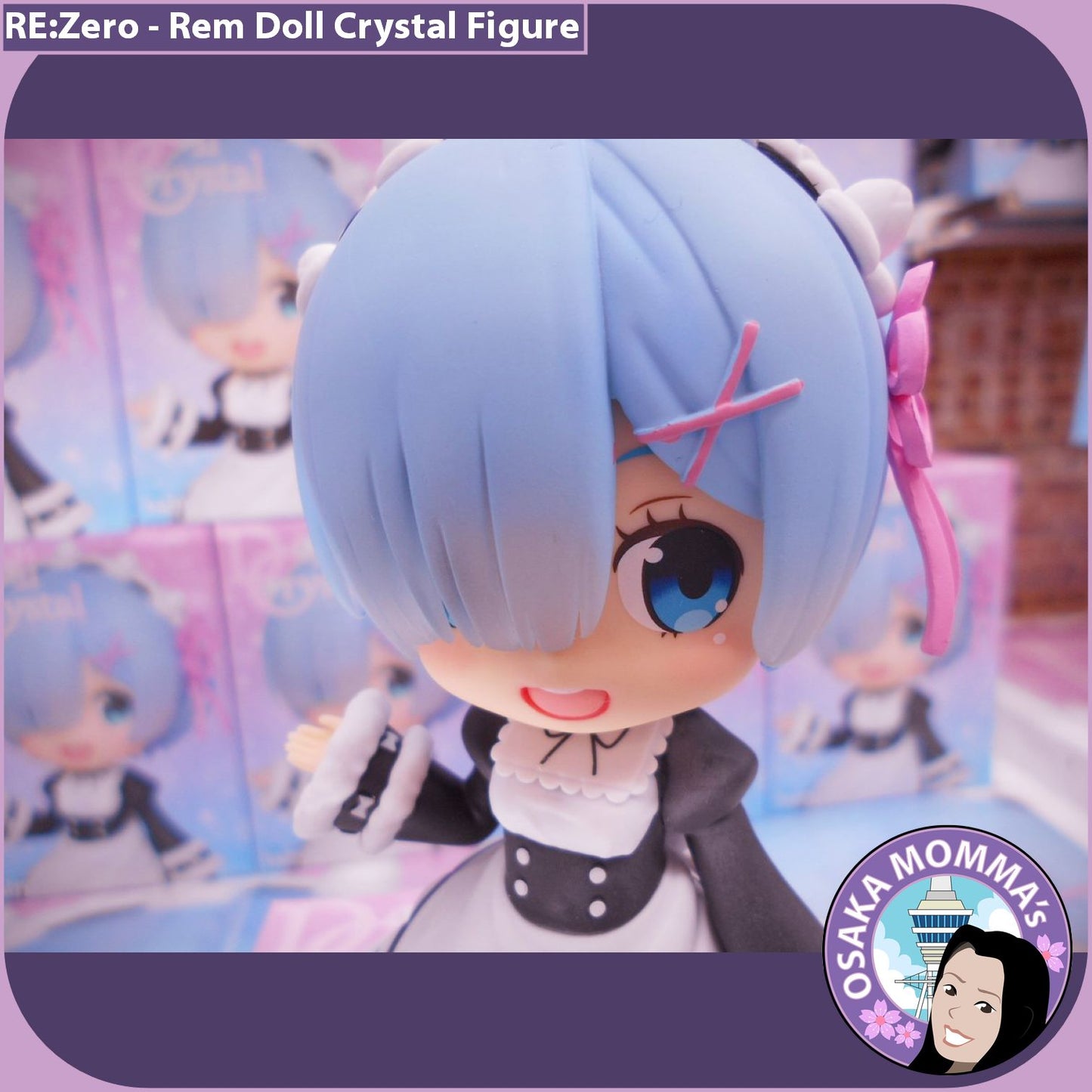 Rem Doll Crystal Figure