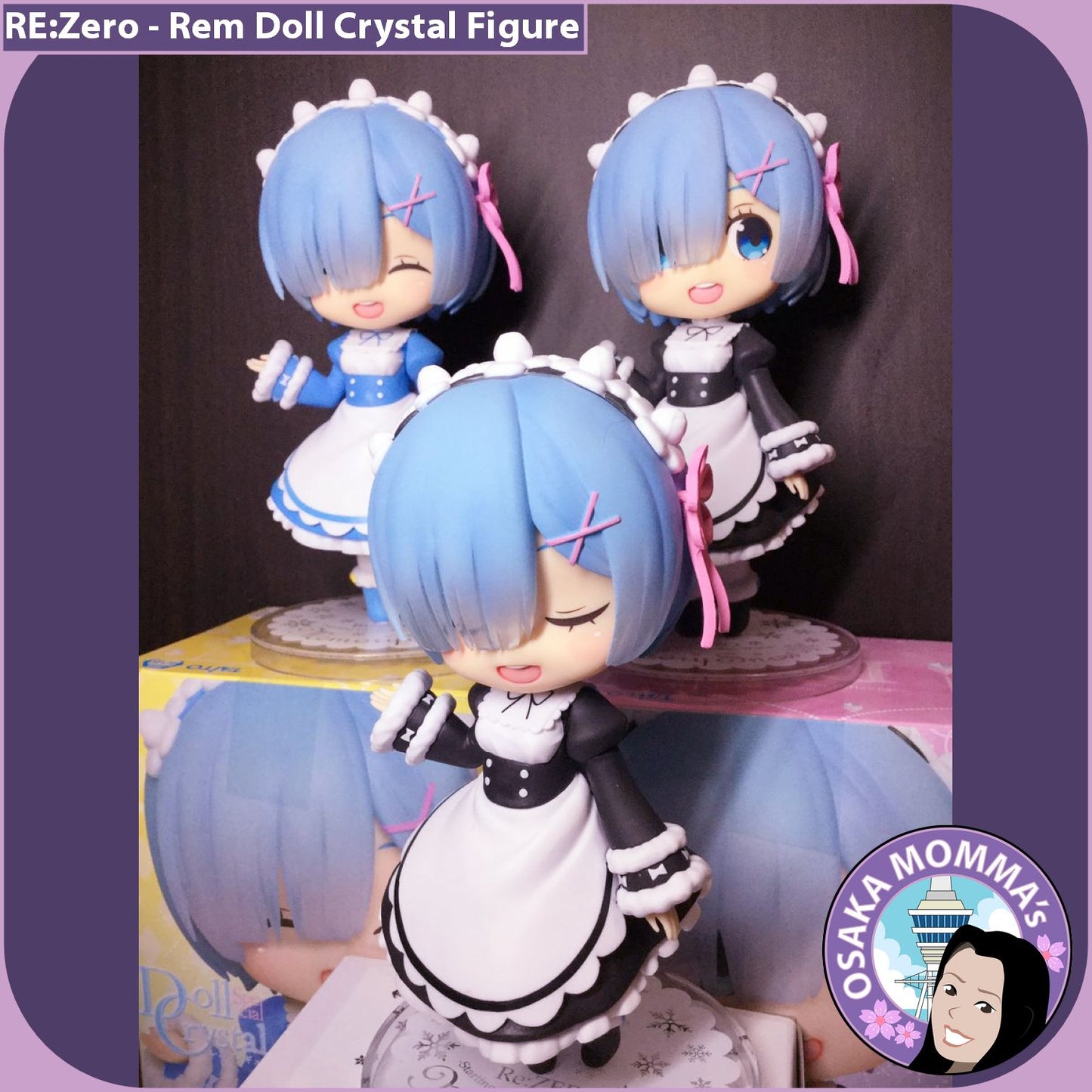 Rem Doll Crystal Figure