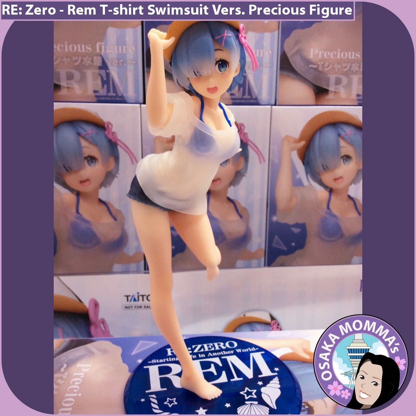 Rem T-shirt Swimsuit Precious Figure