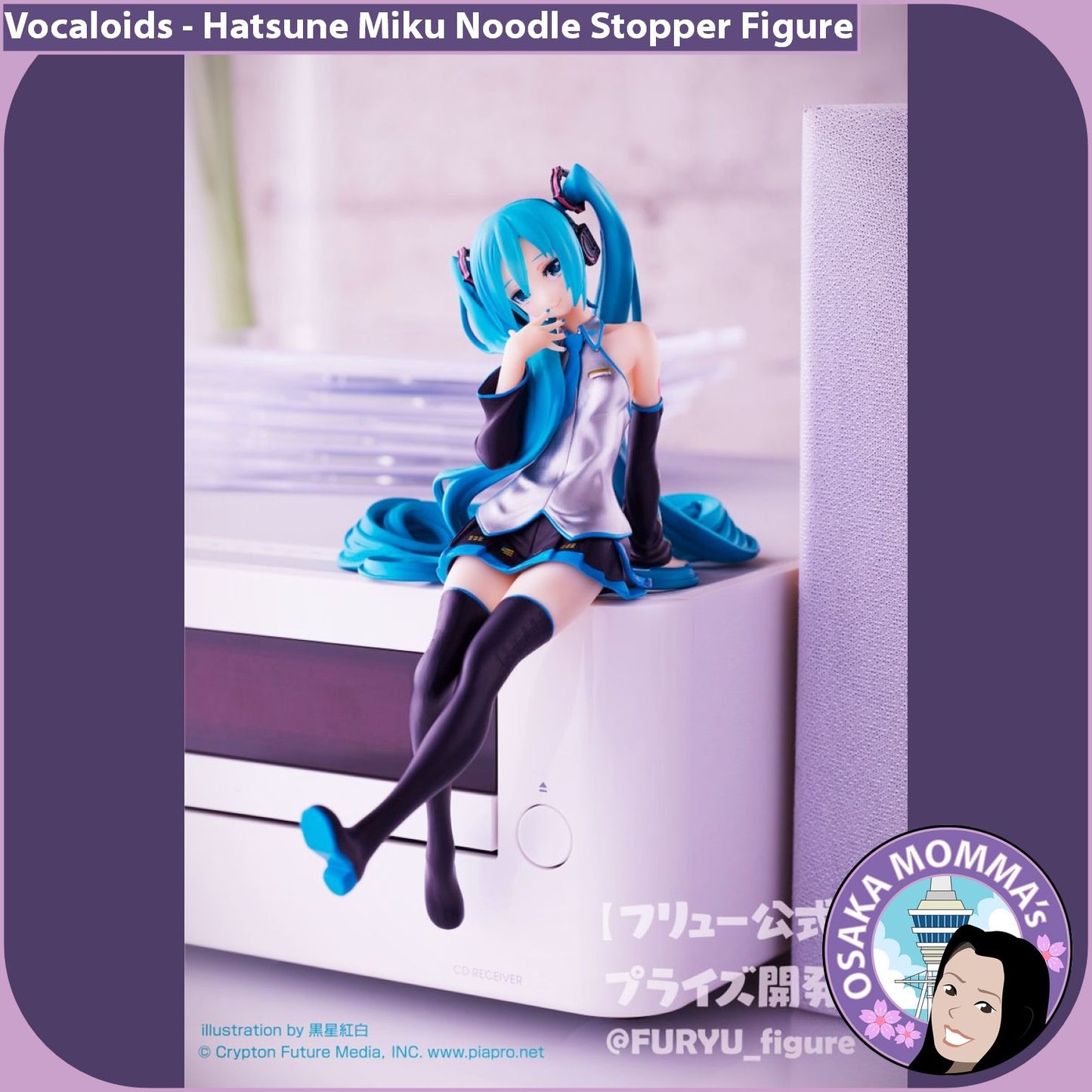 Hatsune Miku Noodle Stopper Figure