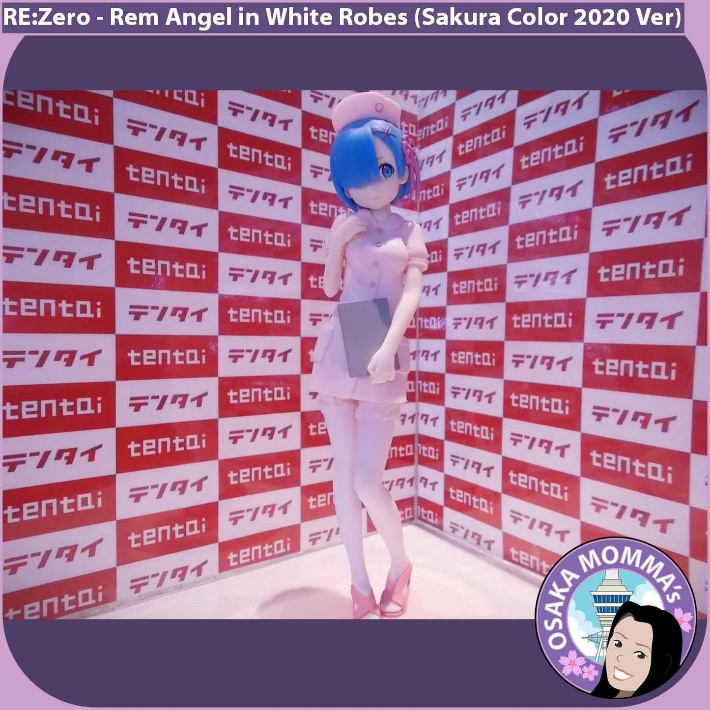 Rem Angel in White Scrubs (Sakura Version) Figure