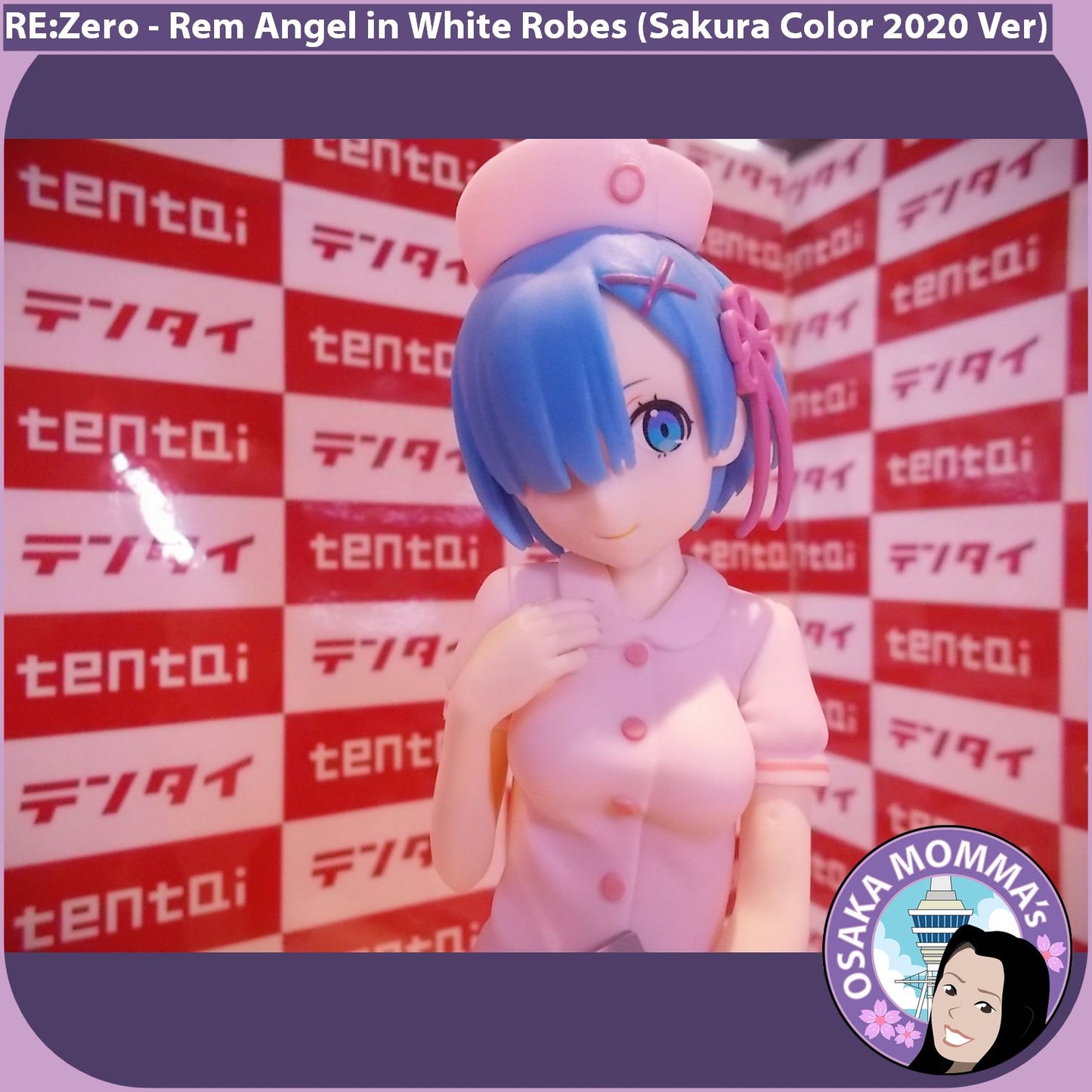 Rem Angel in White Scrubs (Sakura Version) Figure