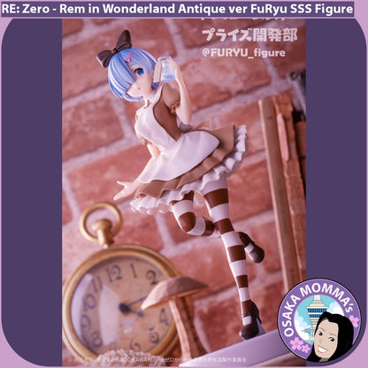 Rem in Wonderland Antique Ver. FuRyu Figure