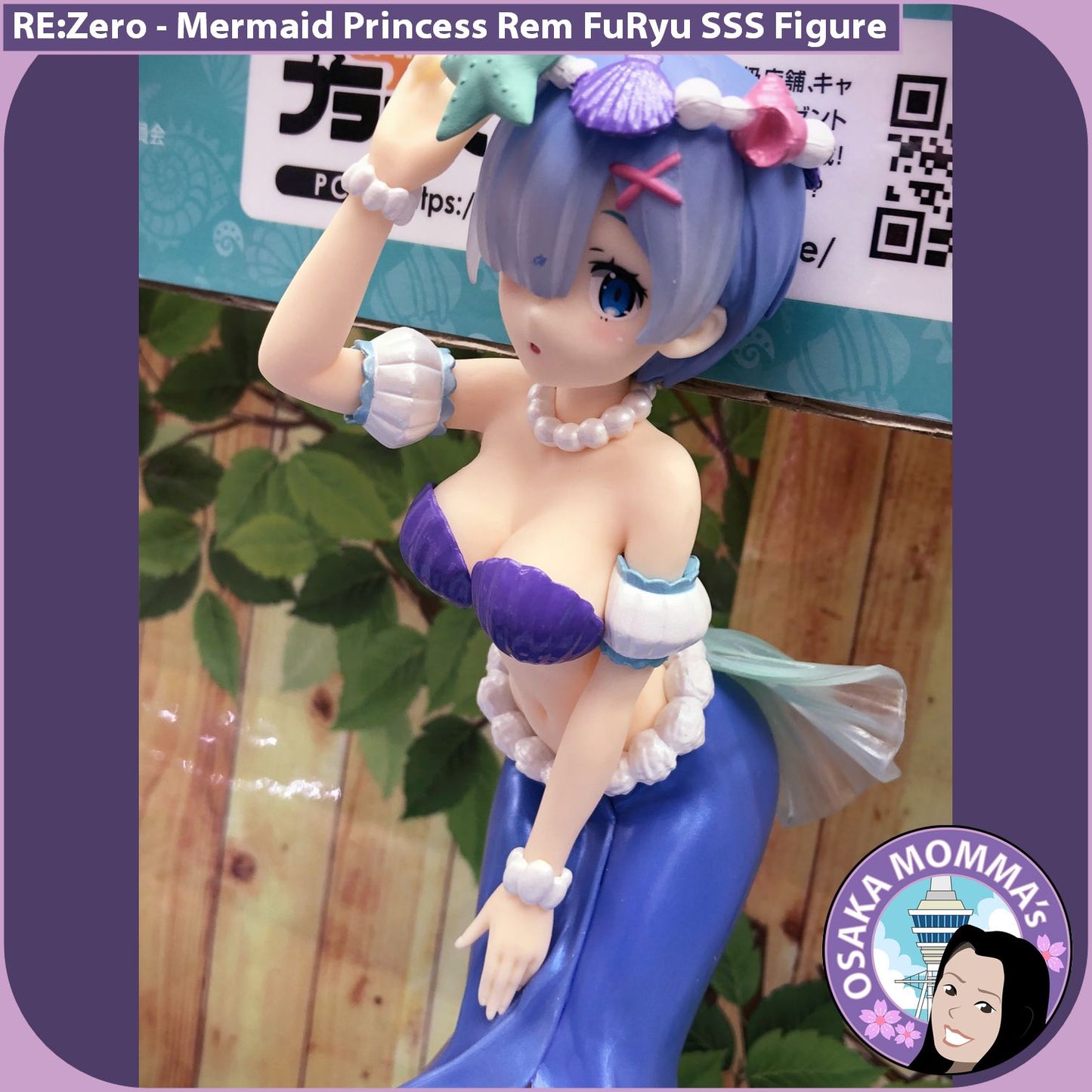 Rem Mermaid Princess FuRyu SSS Figure