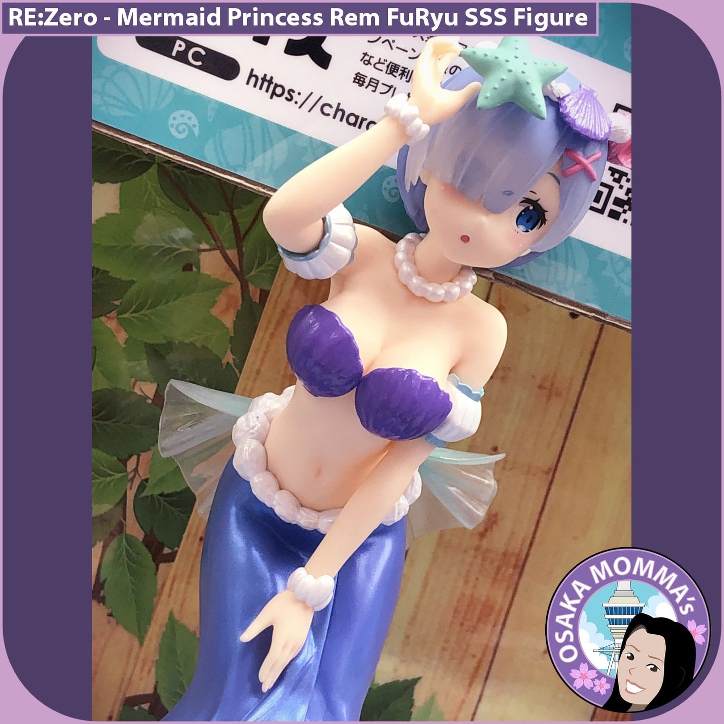 Rem Mermaid Princess FuRyu SSS Figure