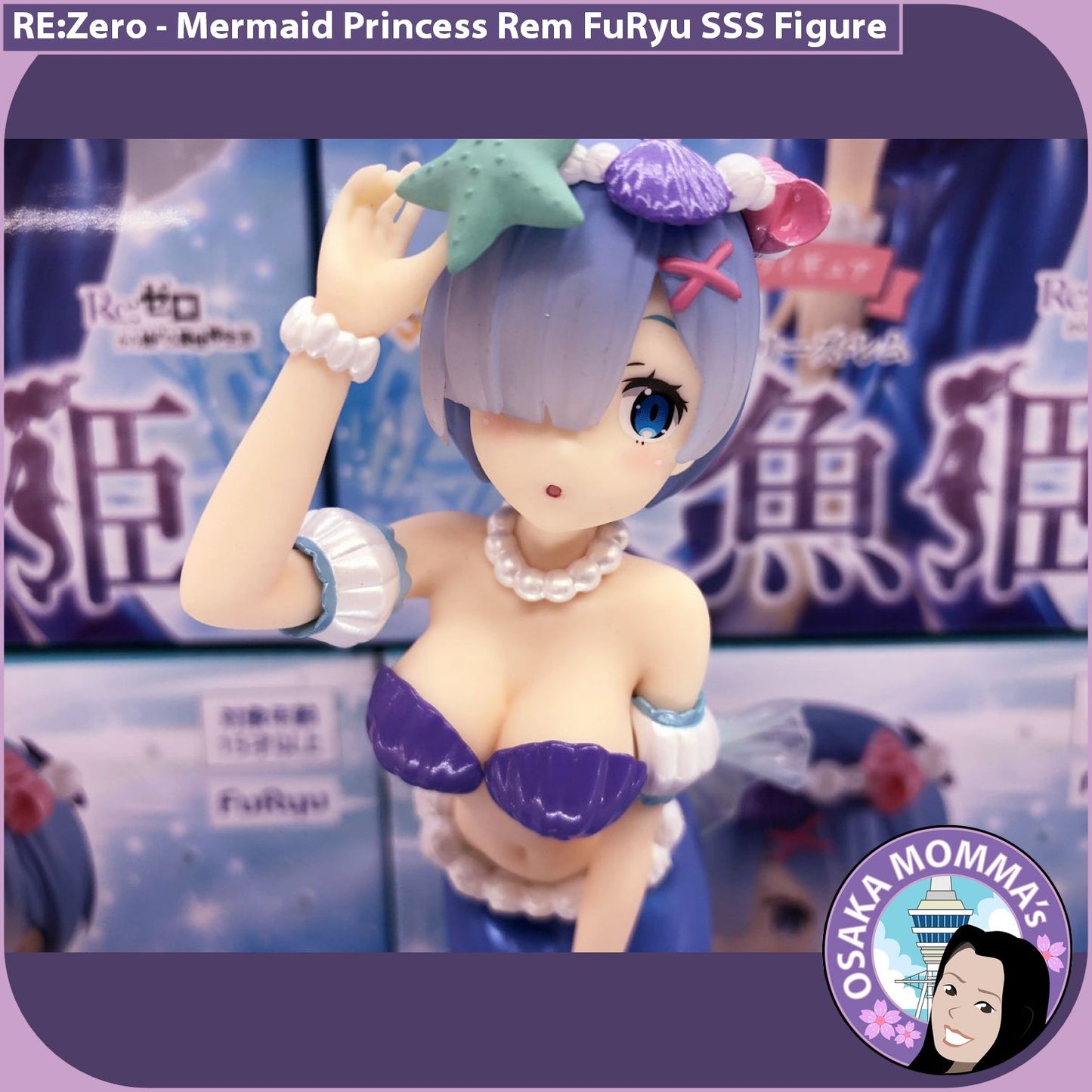 Rem Mermaid Princess FuRyu SSS Figure