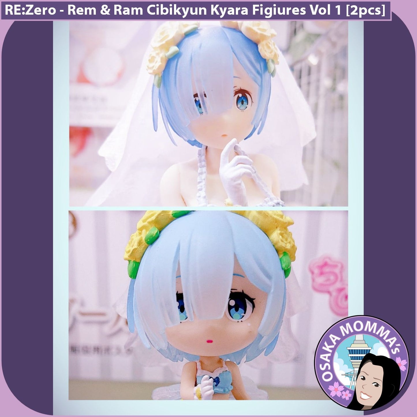 Rem and Ram Chibikyun Bridal Set