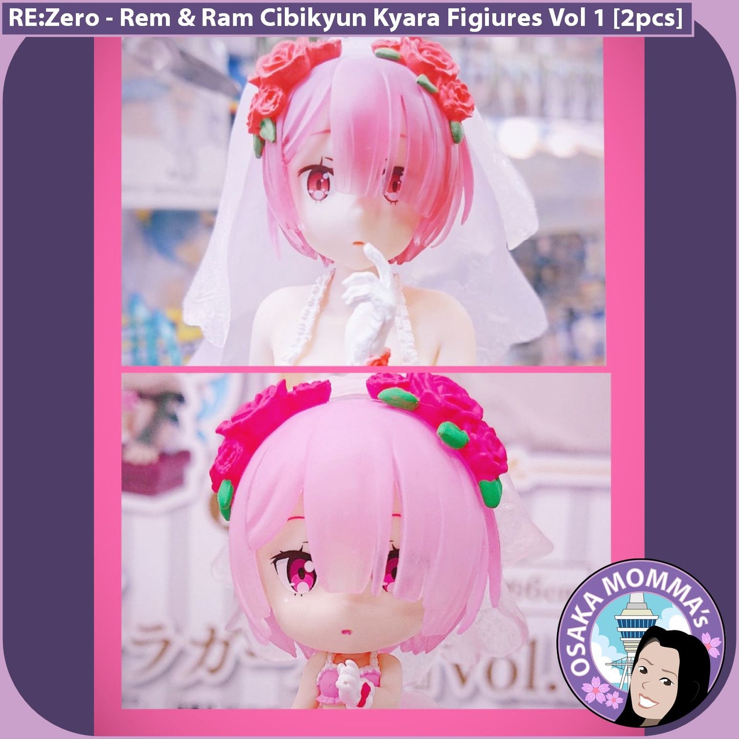 Rem and Ram Chibikyun Bridal Set