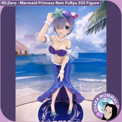 Rem Mermaid Princess FuRyu SSS Figure