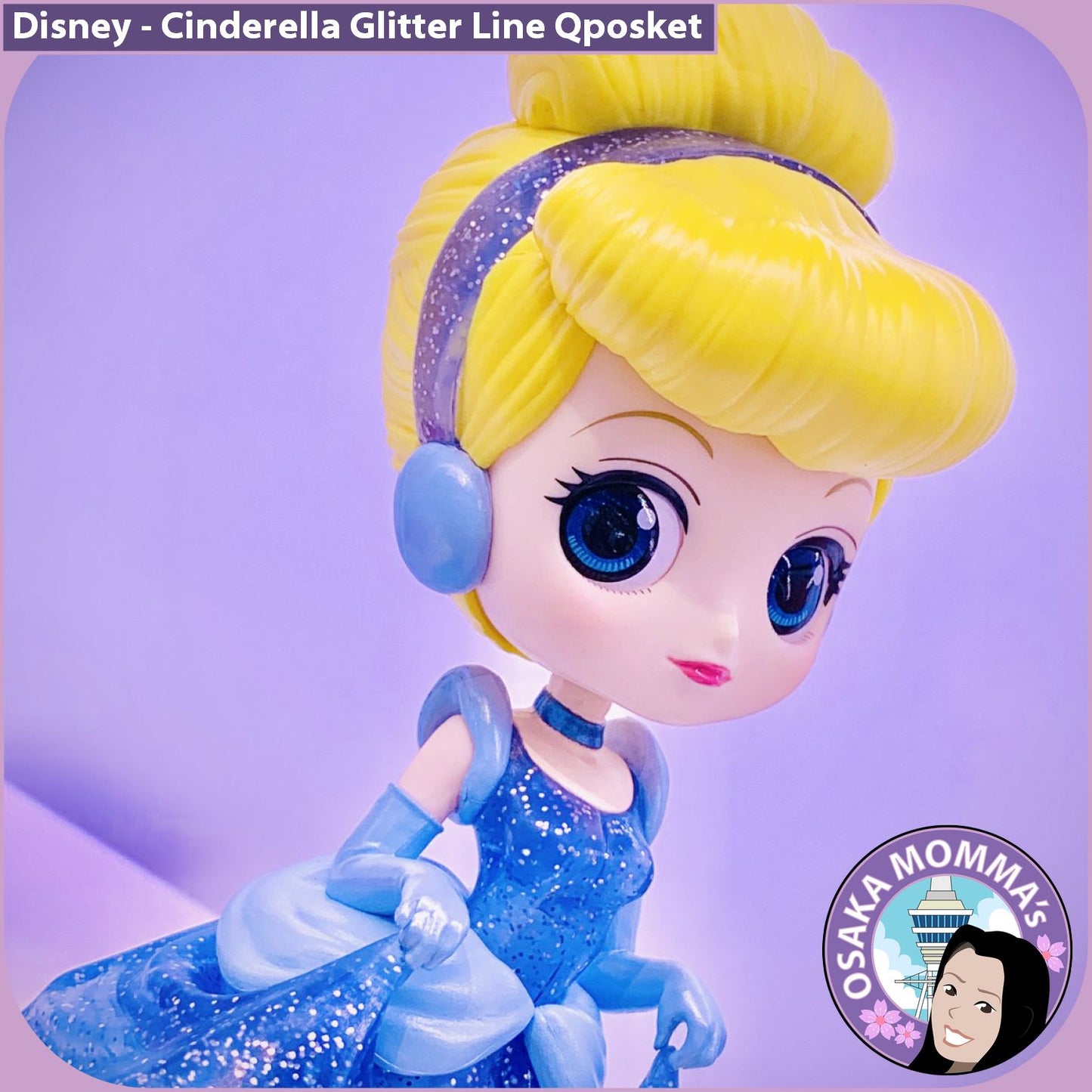 Cinderella Glitter Line Qposket