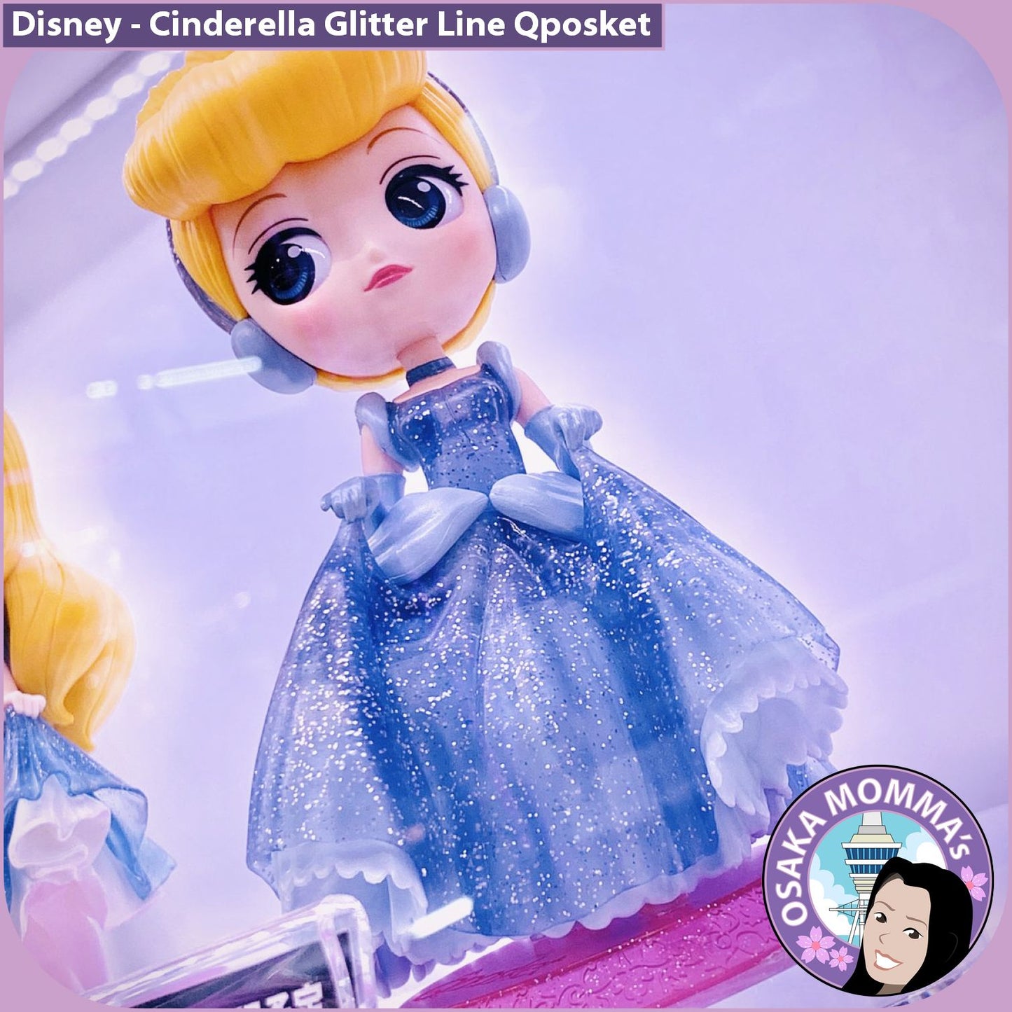 Cinderella Glitter Line Qposket