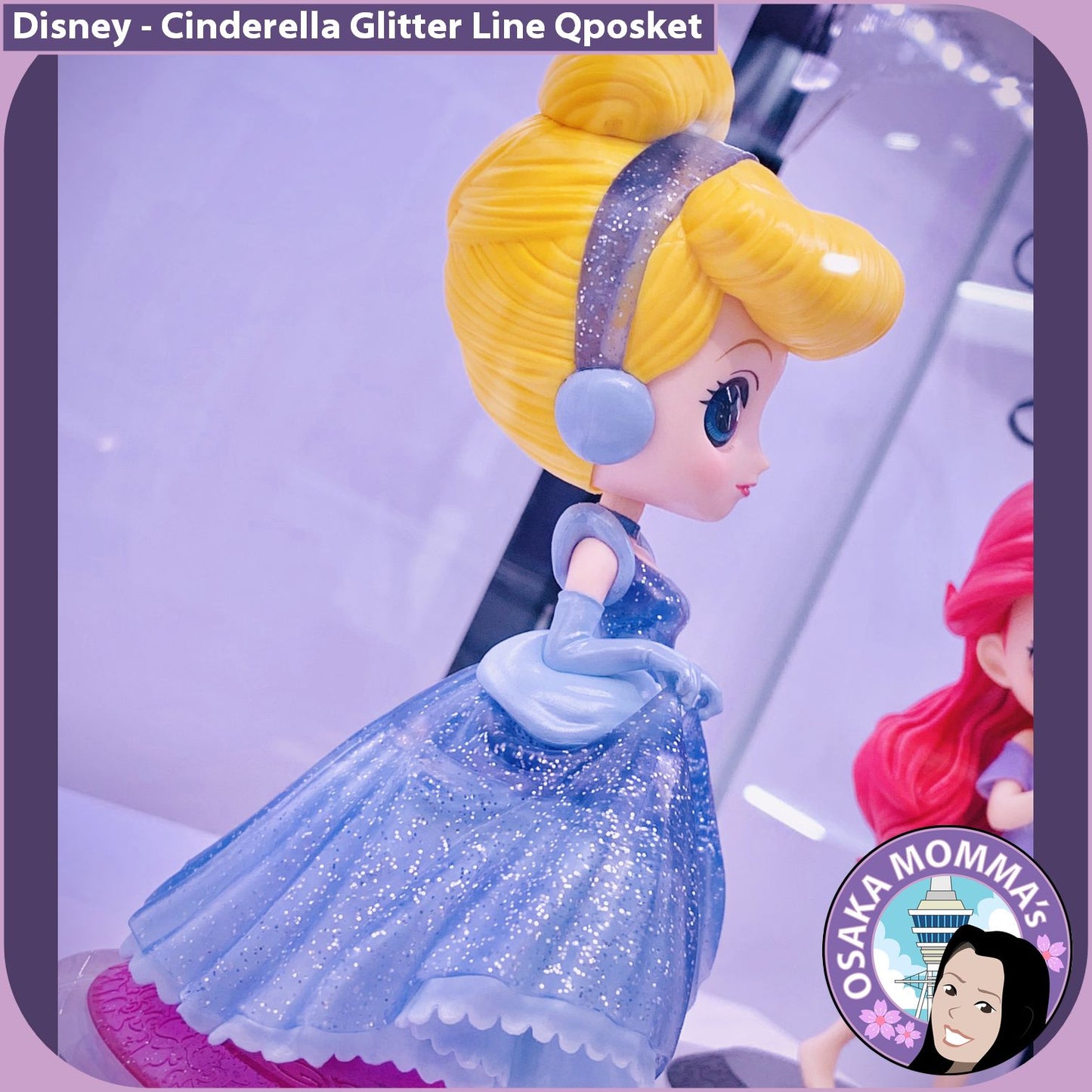 Cinderella Glitter Line Qposket