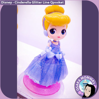 Cinderella Glitter Line Qposket