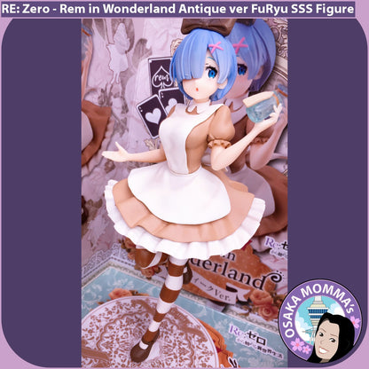 Rem in Wonderland Antique Ver. FuRyu Figure