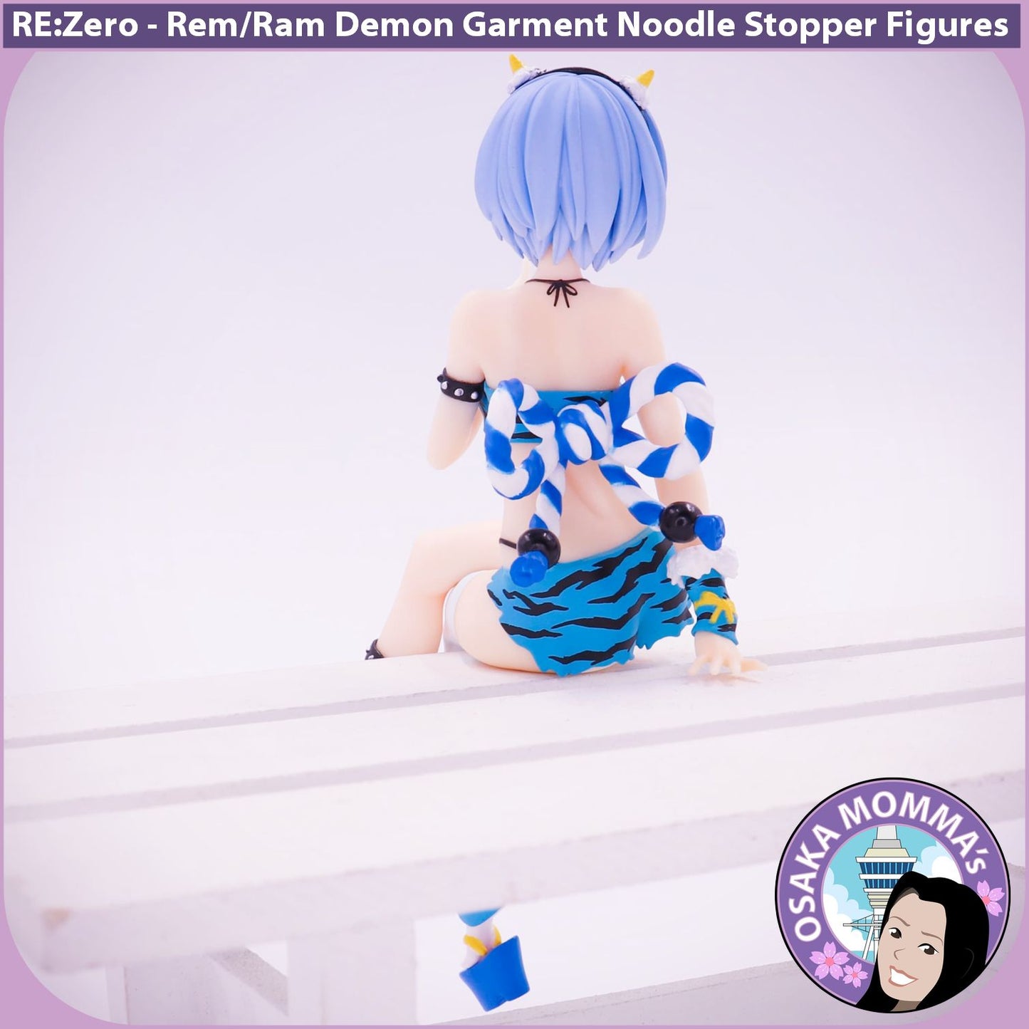 Rem & Ram Demon Garment Noodle Stopper Figures