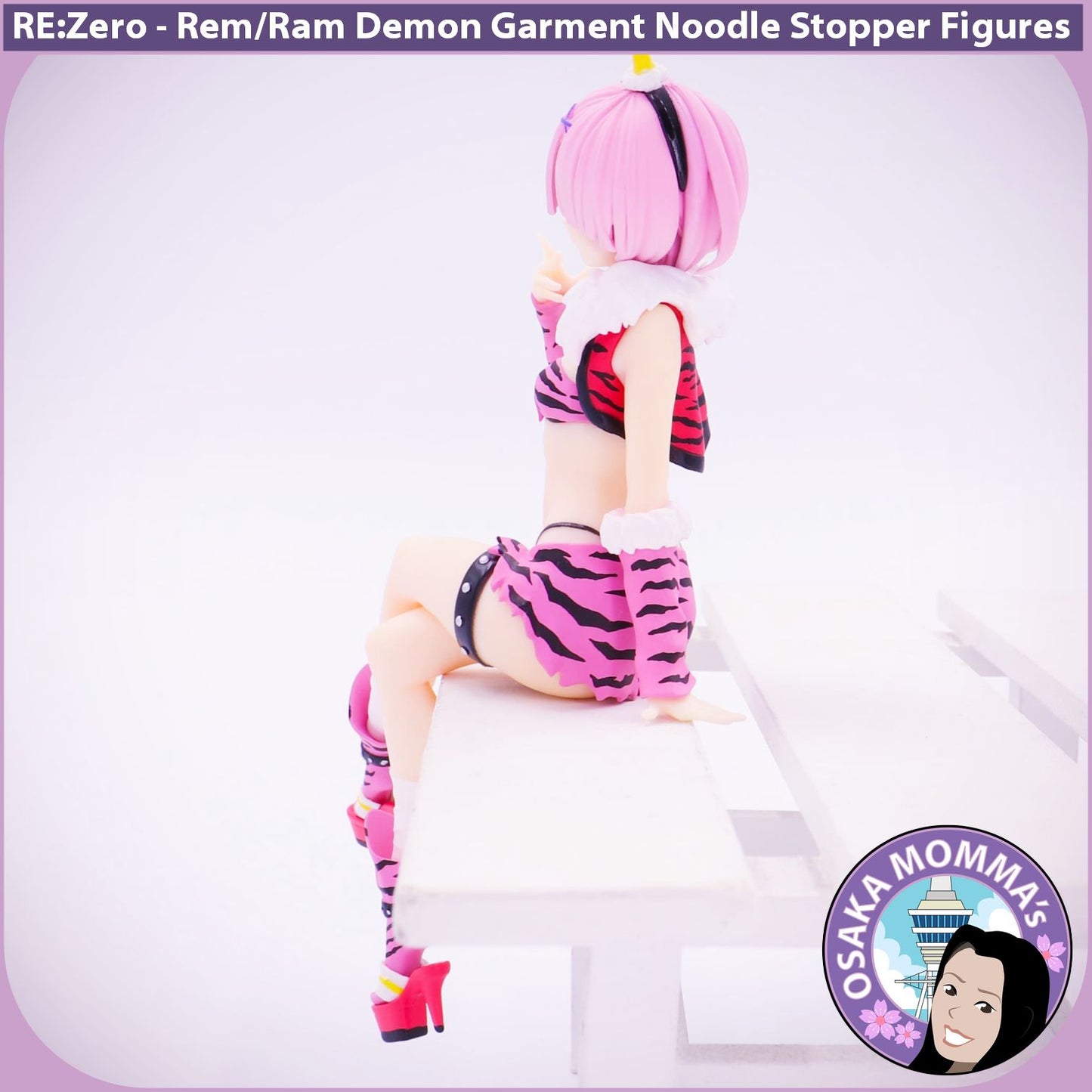 Rem & Ram Demon Garment Noodle Stopper Figures