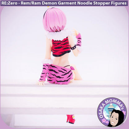 Rem & Ram Demon Garment Noodle Stopper Figures