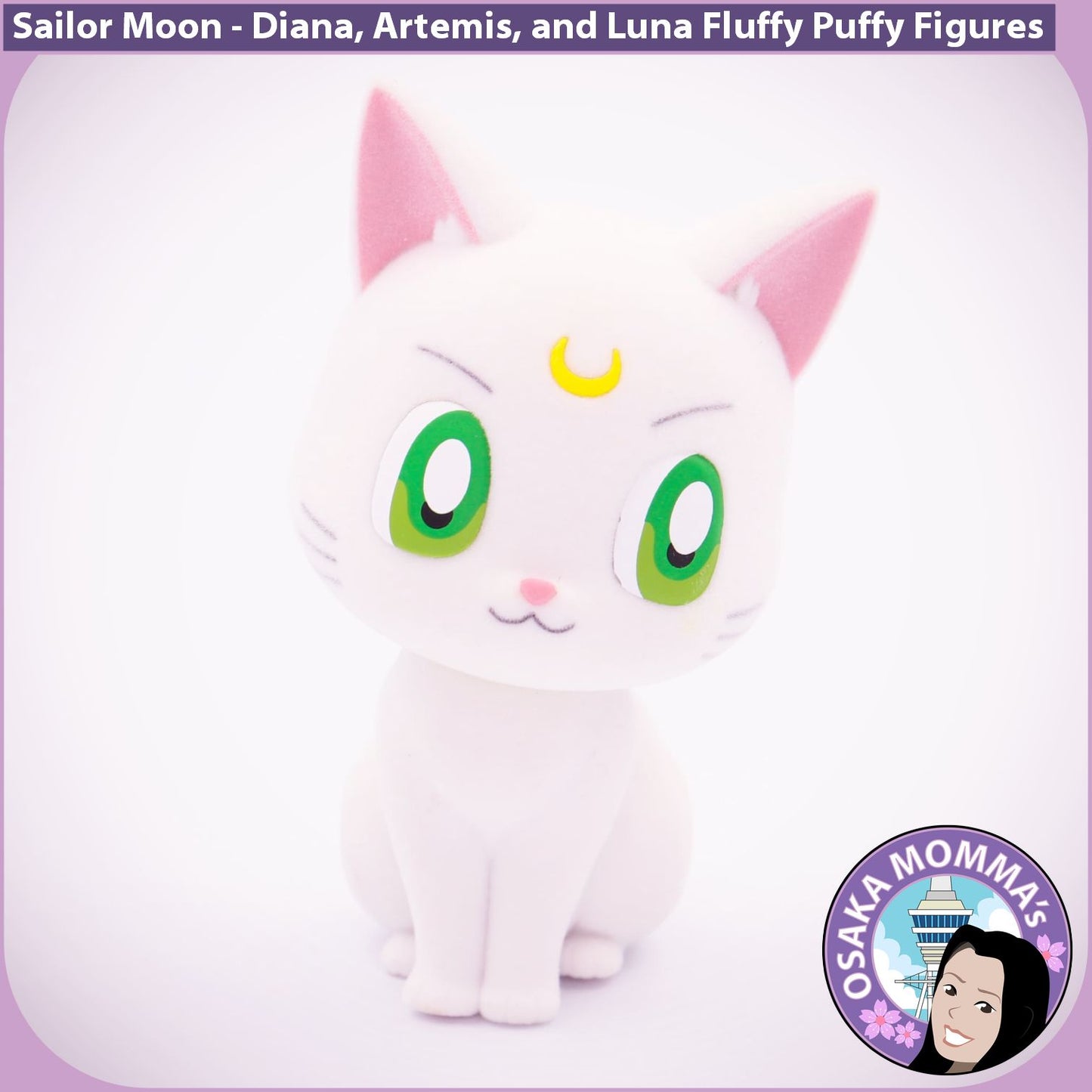 Artemis, Diana and Luna Fluffy Puffy Figures