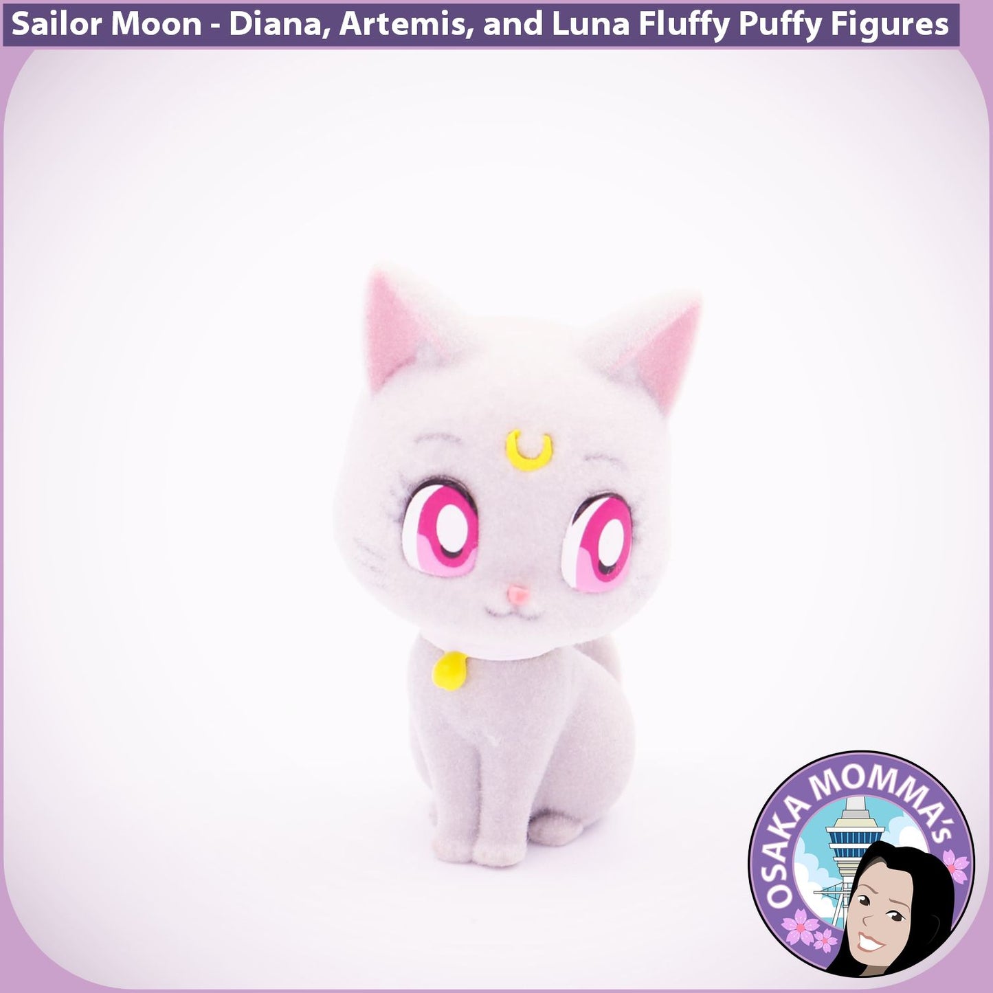 Artemis, Diana and Luna Fluffy Puffy Figures