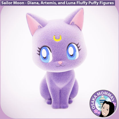 Artemis, Diana and Luna Fluffy Puffy Figures