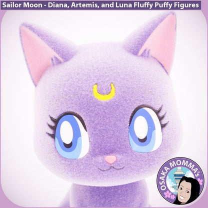 Artemis, Diana and Luna Fluffy Puffy Figures