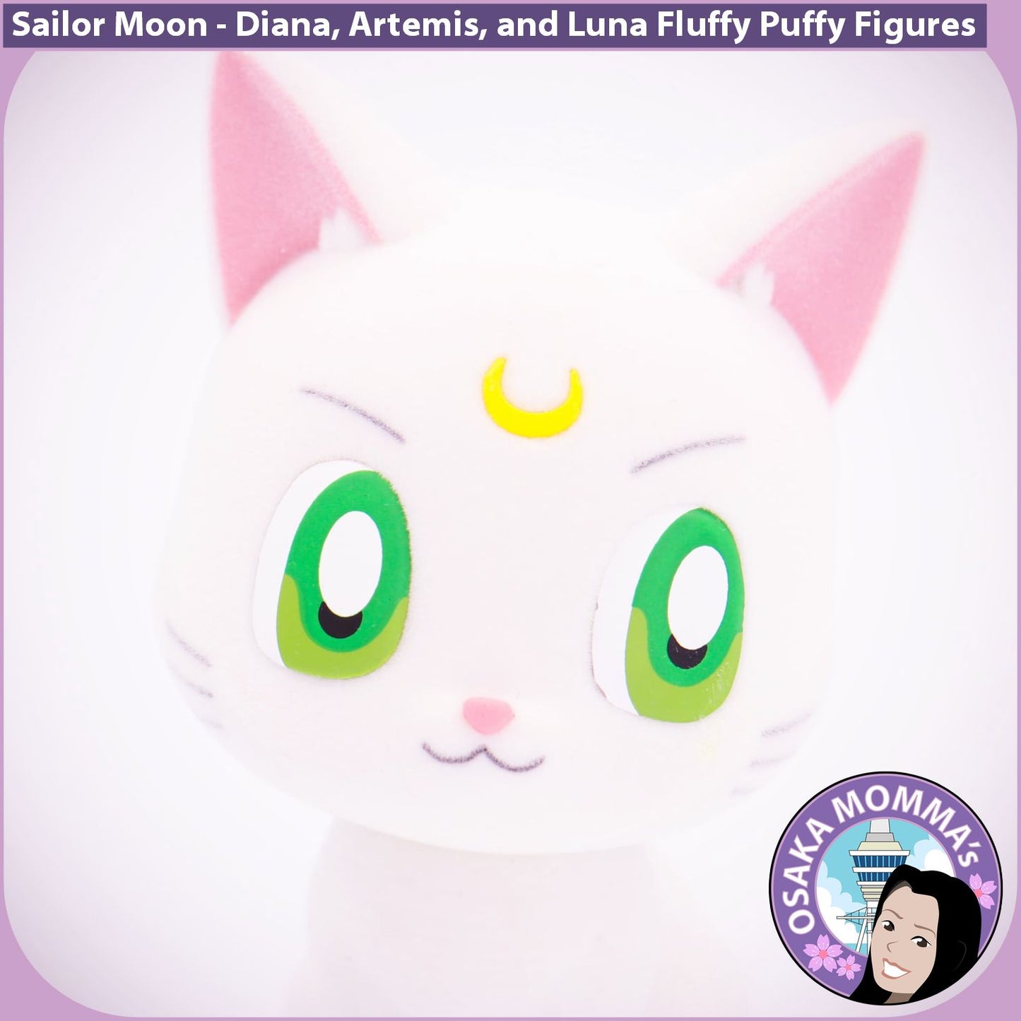 Artemis, Diana and Luna Fluffy Puffy Figures