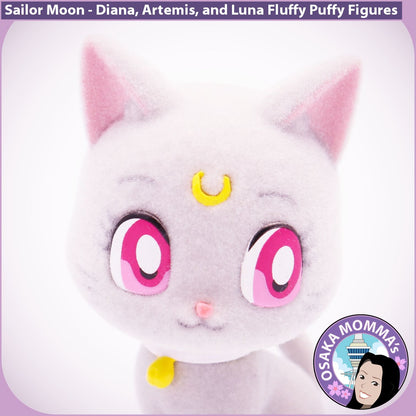 Artemis, Diana and Luna Fluffy Puffy Figures