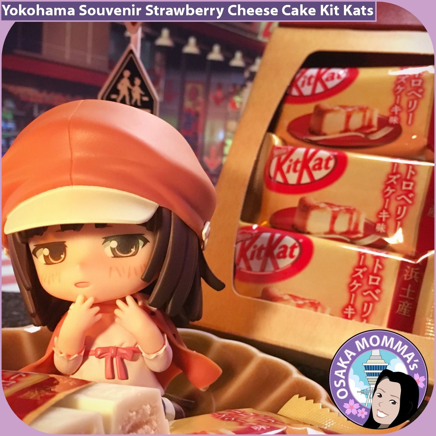 Yokohama Souvenir Strawberry Cheese Cake Kit Kat