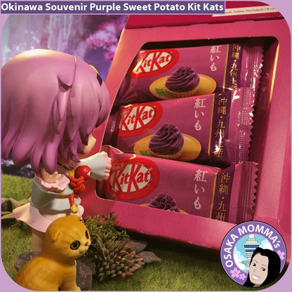 Okinawa Souvenir Purple Sweet Potato Kit Kat