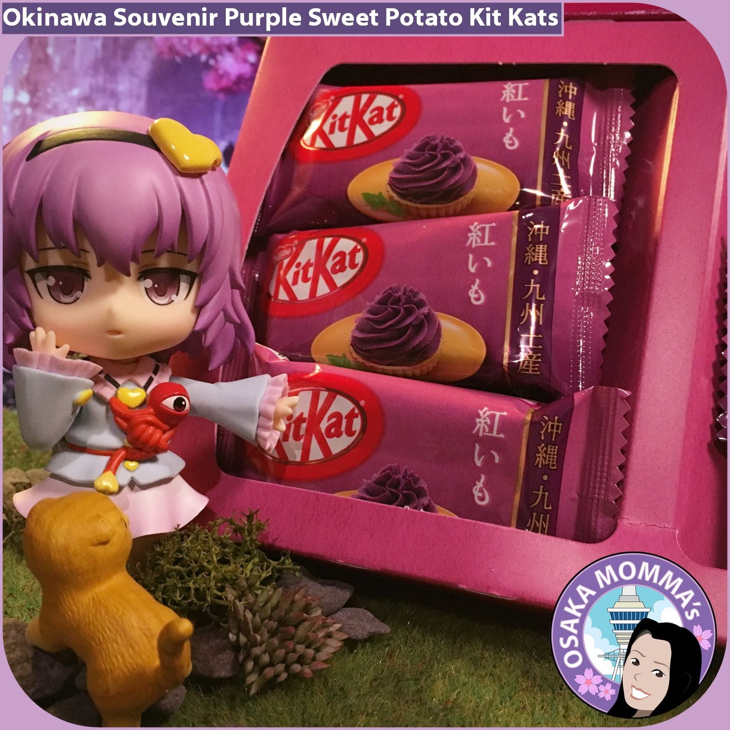 Okinawa Souvenir Purple Sweet Potato Kit Kat