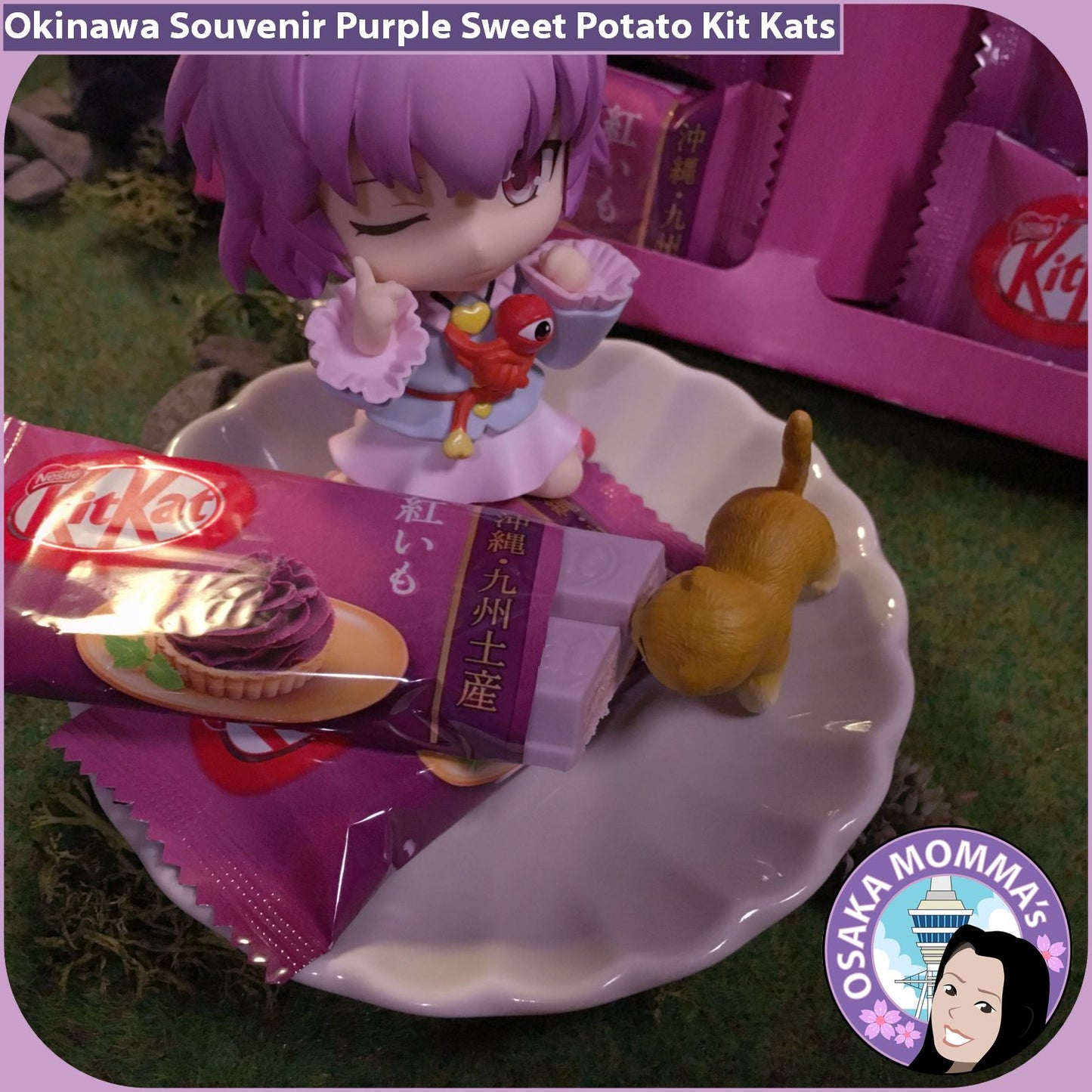 Okinawa Souvenir Purple Sweet Potato Kit Kat