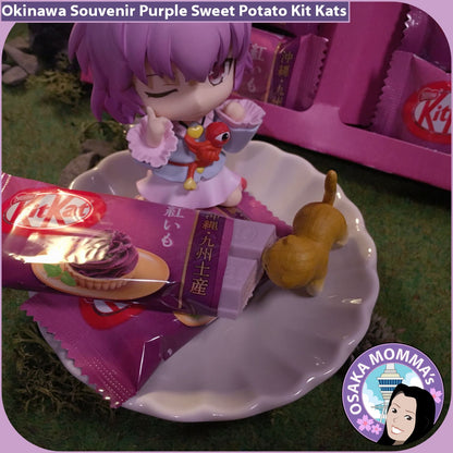 Okinawa Souvenir Purple Sweet Potato Kit Kat