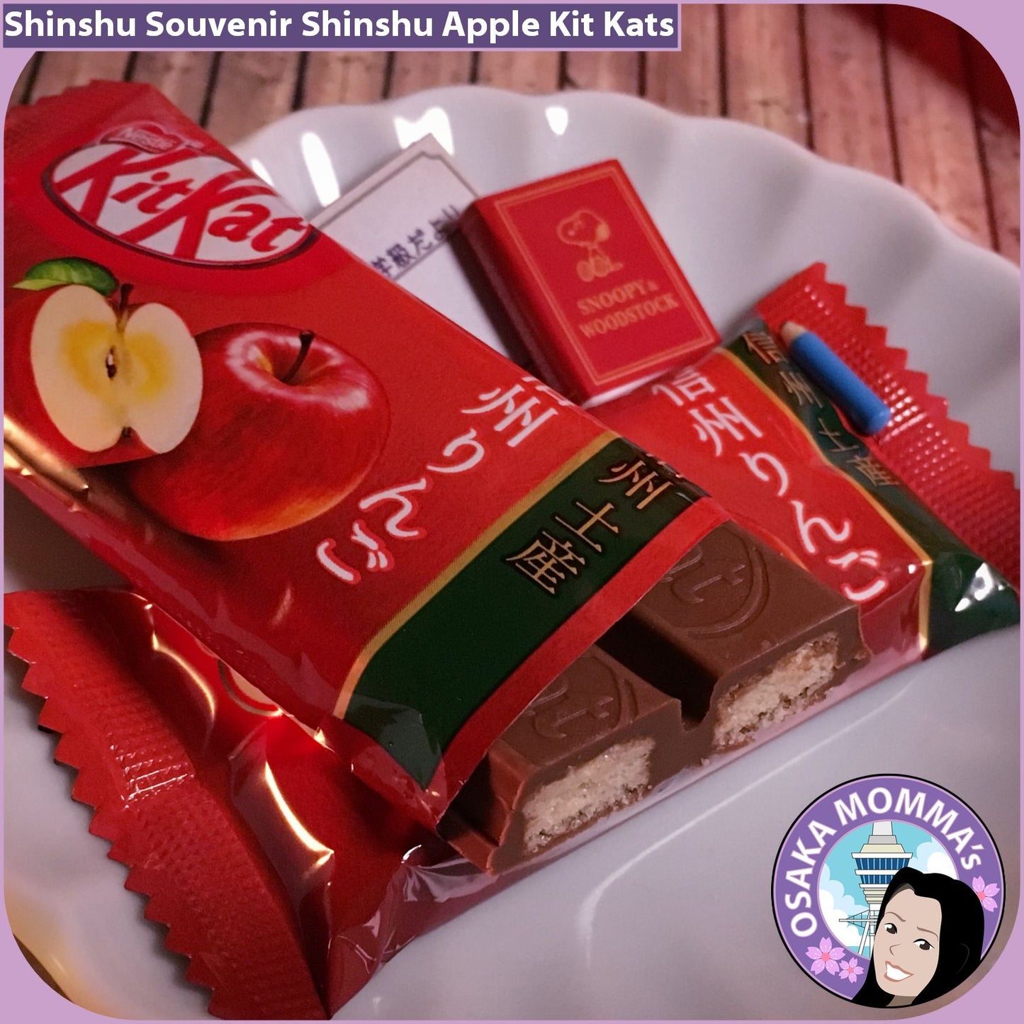 Shinshu Souvenir Shinshu Apple Kit Kat