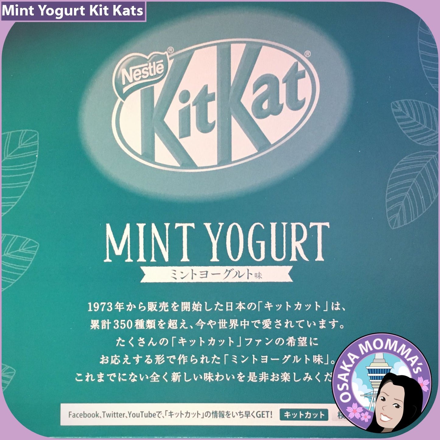 Mint Yogurt Kit Kat