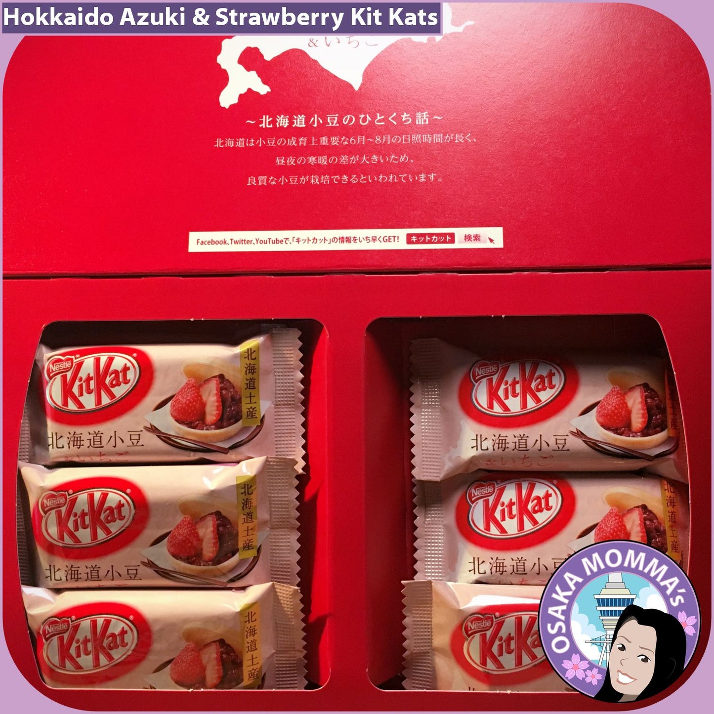 Hokkaido Azuki & Strawberry Kit Kat