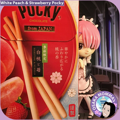 White Peach & Strawberry Pocky