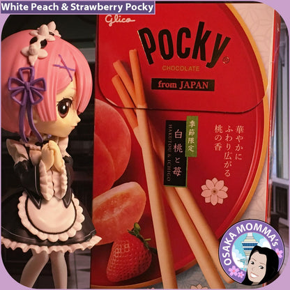 White Peach & Strawberry Pocky